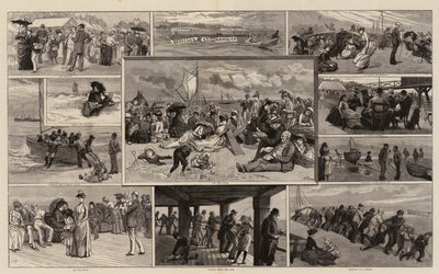 Croquis à Yarmouth - Robert Barnes